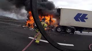 WFD - 2/16/23 Tractor Trailer Fire