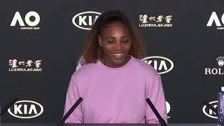 Serena Williams Press Conference Quarterfinals | Wide World of Sports