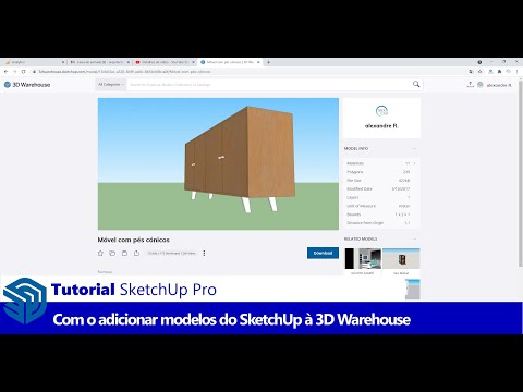 Como Colocar Modelos 3D Interactivos Do SketchUp No Seu Website - YouTube