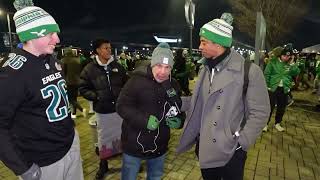 Eagles Fans React to DEVASTATING Wild Card Loss vs 49ers 😳💔 (SHORT)