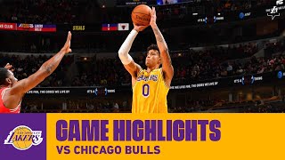 HIGHLIGHTS | Kyle Kuzma (15 pts, 4 reb) vs Bulls (11/5/19) | Lakers