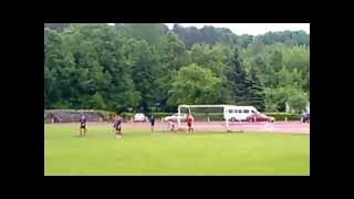 Lech Free Kick against Wellingborough Saxon FC