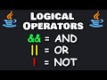 Java LOGICAL OPERATORS are easy! ❕