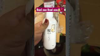 Sakura Japanese shampoo and conditioners for hair growth💇‍♂️/#ytshortsindia #sakura #shortfeed