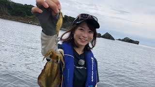 第259回(9/18) 広瀬達樹さんと若狭大島の筏でエギング