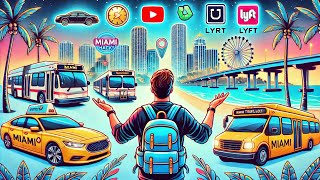 Miami Transportation & Travel Guide Move Smart! 🚗🚆🚖 #MiamiTravel #MiamiTips #VisitMiami #TravelSmart
