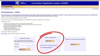 GMRS Licensing process