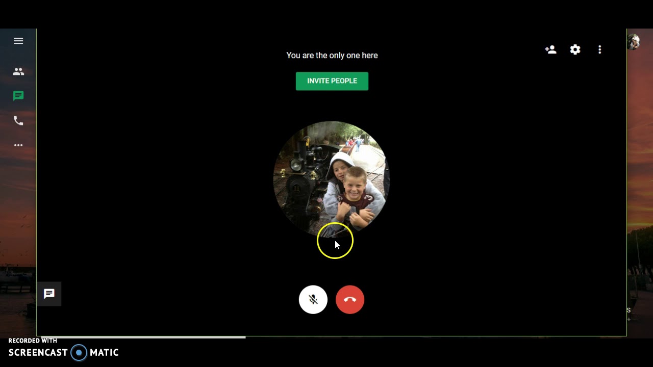 How To Use Video Call In Google Hangouts - YouTube