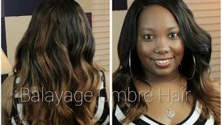 How To: Balayage Ombre Hair at Home | Lisa Virgin Hair Brazilian Body Wave