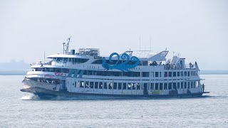 M.V. MAYOUR-2 (Dhaka To Eidgah Ferry Ghat Launch) M-7160 Luxurious Passenger Ship Of Sea Horse Corp