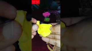 ক্লে দিয়ে কলা #clay #clayart #handcrafts #youtubeshorts #shortvideo