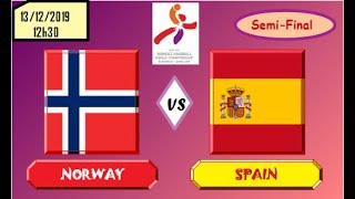 🥎 NORWAY VS SPAIN - WOMEN'S HANDBALL WORLD CHAMPIONSHIP - FULL MATCH 🥎