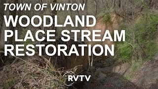 Town of Vinton - Woodland Place Stream Restoration