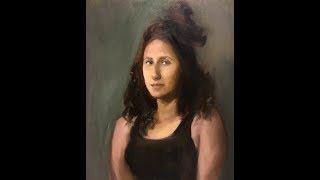 Portrait Painting Demonstration: How to get a likeness