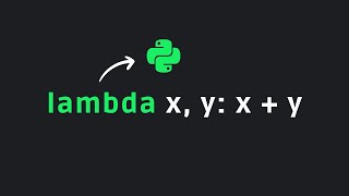 Aprende LAMBDA en Python | Python 101