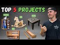 5 Projects to Make You 10k in 2024 | Make Money Woodworking