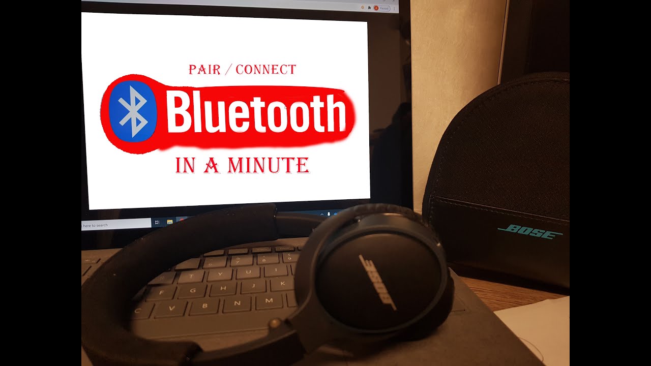 How To Pair Bose Bluetooth Headphone To Laptop .How To Connect ...