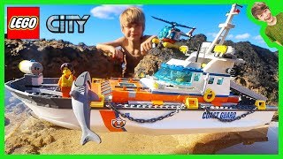 Lego City Coast Guard Shark Attack!