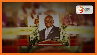 Family, friends and political leaders pay glowing tribute to Prof. Magoha as he is laid to rest