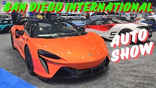 San Diego International Auto Show December 2024, full car show walkthrough