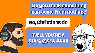 Christian Hurls Slurs, Runs Away