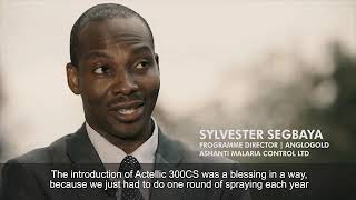 Fighting Malaria in Sub Saharan Africa - Syngenta and Actellic 300CS