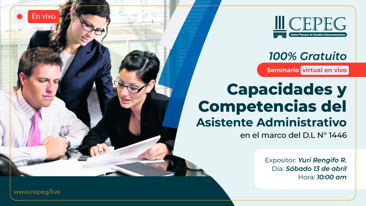 Capacidades Y Competencias Del Asistente Administrativo 2019 - YouTube