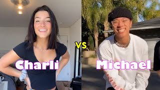 Charli D'amelio vs Michael Le | TikTok Dance Compilation
