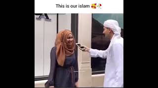 Can U remove your hijab for iphone #shorts #muslimshorts