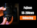 Fujinon XF 55-200mm F/3.5-4.8 Lens - UNBOXING