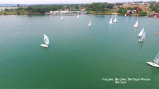 Regata do Aviador reúne mais de 100 velejadores em Brasília (DF)