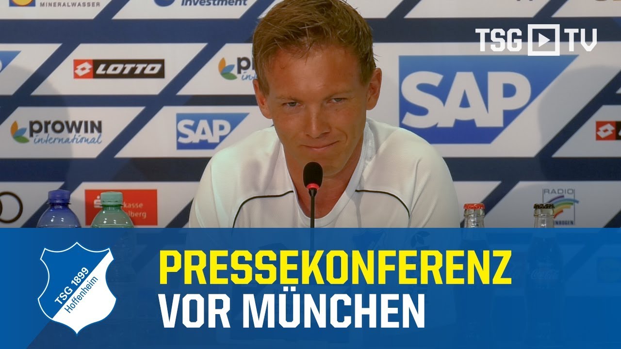 Die Pressekonferenz Vor Dem Bundesligaspiel Beim FC Bayern München ...