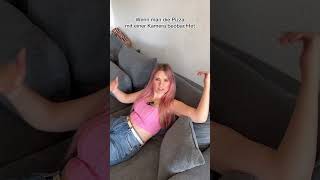 Kennt ihr auch jemanden der so ist? 🫣📹#cam #livecam #pizza #faul #timer #shorts