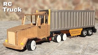 How to Make Amazing RC Truck at Home Out of Cardboard