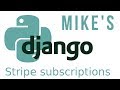 Stripe subscriptions with Python Django