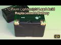 NOCO Lithium NLP20, Gr 20, 600A Lithium Less weight Lead Acid Replacement Battery, 12V 7Ah REVIEW