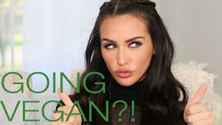 GOING VEGAN?!! | Carli Bybel