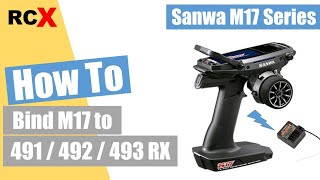 Binding Sanwa M17 with 493 / 492 / 491 RX