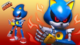 Making Metal Sonic Sculpture