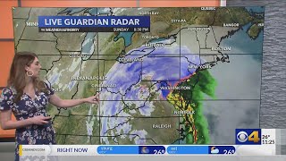 Snow showers Indianapolis - Meteorologist Alyssa Andrews Weather - CBS4 News