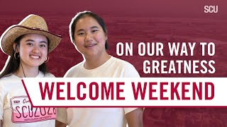 Santa Clara University: Welcome Weekend 2024 Highlights