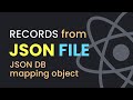 Display Data from JSON File in React JS