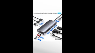 CONVERTER UGREEN 9IN1 HDMI ETHERNET USB C HUB  (MCK58) + 100% ORI + BERKUALITAS