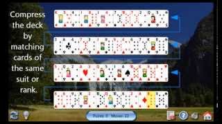 How to play Accordion Solitaire