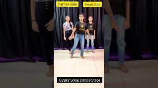 Gypsy Song Dance Steps | Learn Dance In 1 Min | Mera Balam Thanedar Chalave Gypsy | #shorts#ytshorts