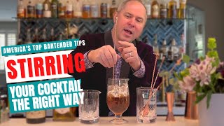 Are You Stirring Your Cocktail The Right Way?
