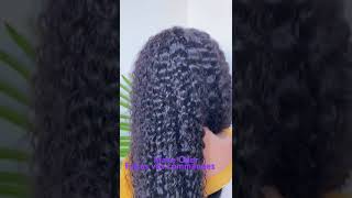 100%cheveux naturels 13*4 lace wig bouclés 250 densité 26”