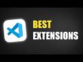 10 Best VS Code Extensions Every Developer Should Use!