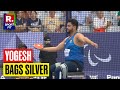 Yogesh Kathuniya Bags Silver For India In Paris Paralympics 2024 | Sports News