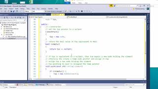 CIS127 12B LinkedStack
